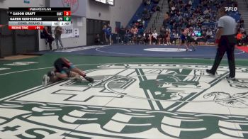 125 lbs Cons. Round 2 - Cason Craft, Unattached vs Garen Keshishian, Cal Poly Humboldt
