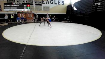 120 lbs Consi Of 4 - Daniel Goldsmith, West Haven vs Rowen Cintron, New Britain