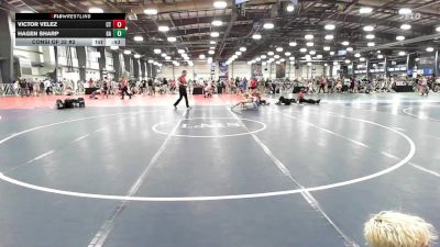 138 lbs Consi Of 32 #2 - Victor Velez, CT vs Hagen Sharp, GA