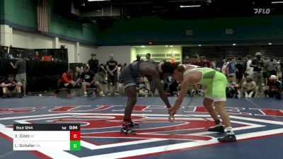 165 lbs Consolation - Xavier Giles, NY vs Latrell Schafer, GA