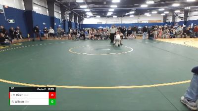 62 lbs Round 1 - Clarissa Birch, Sandpoint Legacy Wrestling vs Presley Wilson, Small Town Wrestling