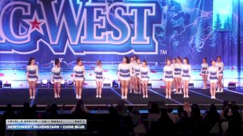 Northwest Silverstars - Code Blue [2026 L3 Senior - D2 - Small Day 1] 2026 PacWest Grand Nationals