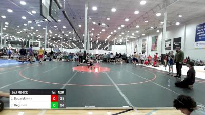 174 lbs Quarterfinal - Luke Sugalski, PA Alliance Red vs Jack Degl, Empire Wrestling Academy Black