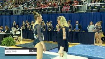 Natalie Wojcik - Floor, Michigan - 2019 NCAA Gymnastics Ann Arbor Regional Championship