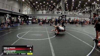 110 lbs Round 6 (8 Team) - Easton Barric, Team Boogie Men vs Stella Piazza, PTRTC