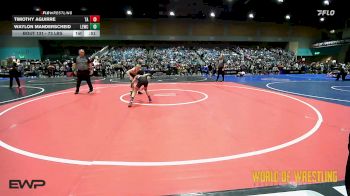 73 lbs Consi Of 8 #2 - Timothy Aguirre, Team Aggression vs Waylon Manderscheid, Legacy Elite Wrestling Club