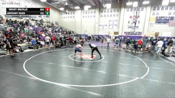 190 lbs Champ. Round 2 - Brody Belville, Brentwood Aca. vs Anthony Giles, Collierville