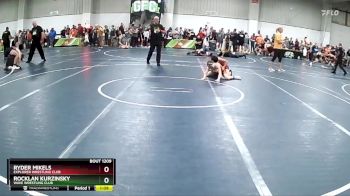 95 lbs Champ. Round 2 - Rocklan Kurzinsky, Wave Wrestling Club vs Ryder Mikels, Explorer Wrestling Club