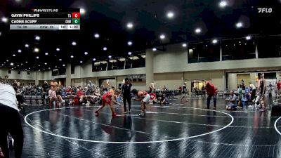 125 lbs Round 3 (6 Team) - Gavin Phillips, Team Arkansas vs Caden Acuff, Crossroads Wrestling