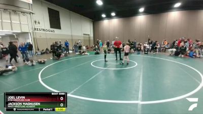 66-72 lbs Round 2 - Joel Levin, Ryse Wrestling Club vs Jackson Magnusen, Waco Wrestling Academy