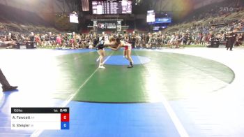 152 lbs Rnd Of 32 - Amelia Fawcett, Alaska vs Stella Steigler, Virginia
