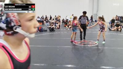 85 lbs Round 5 (10 Team) - Ava Westenbarger, Blackman WC vs Lily Wilson, GA United