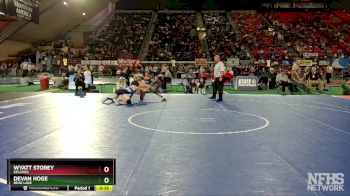 2A 132 lbs Cons. Round 2 - Devan Hoge, Bear Lake vs Wyatt Storey, Kellogg