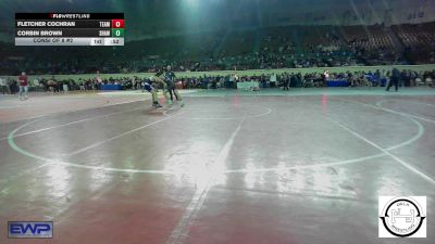 96 lbs Consi Of 8 #2 - Fletcher Cochran, Team Choctaw vs Corbin Brown, Shawnee Wrestling