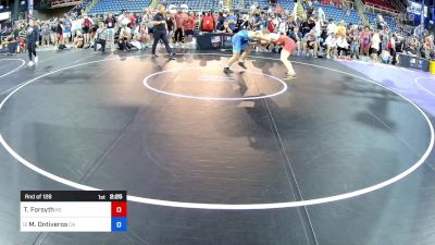 175 lbs Rnd Of 128 - Tad Forsyth, KS vs Mason Ontiveros, CA