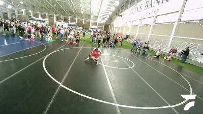 145 lbs Cons. Round 5 - Mason Wagstaff, Evanston Elite Wrestling vs Ezra Horgen, Green River Grapplers