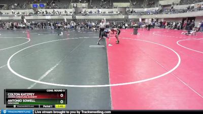 135 lbs Cons. Round 5 - Antonio Sowell, Wisconsin vs Colton Katzfey, Askren Wrestling Academy