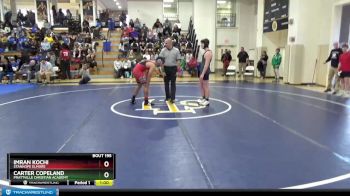 162 lbs Cons. Round 2 - Imran Kochi, Stanhope Elmore vs Carter Copeland, Prattville Christian Academy