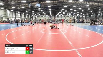 160 lbs Rr Rnd 1 - Roman Colangelo, All-American Wrestling Club vs Shawn Taylor, Quest School Of Wrestling Black