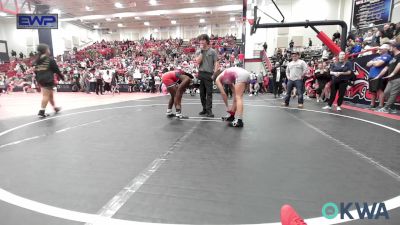 117 lbs Quarterfinal - Nyzia Burney, Maize Wrestling Club vs Nyree Coburn, Gameface Acadamy