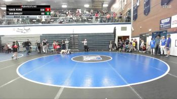 80 lbs 3rd Place Match - Ian Ensley, Homedale Wrestling Club vs Kace Kunz, Bear Lake Wrestling Club