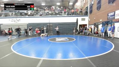 80 lbs 3rd Place Match - Ian Ensley, Homedale Wrestling Club vs Kace Kunz, Bear Lake Wrestling Club