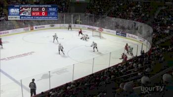 Windsor's Nathan Gaymes Scores First Goal Of The OHL Playoffs