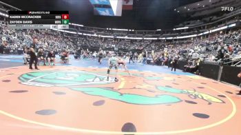 120-3A Cons. Round 1 - Zayden Davis, Woodland Park vs Kaden McCracken, Holy Family