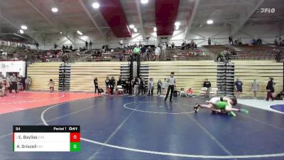 94 lbs Round 3 - Ethan Bayliss, Central Indiana Academy Of Wre vs Aiden Driscoll, Contenders Wrestling Academy