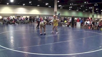 120 lbs Round 3 (6 Team) - Amya Bass, Iowa Minion Nation vs Alexis Bryant, SD Heat