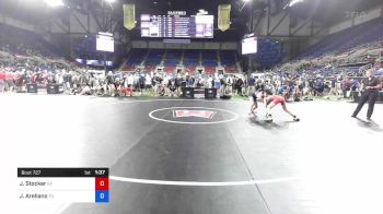 113 lbs Cons 64 #1 - Jackson Stocker, South Carolina vs Jonah Arellano, Texas