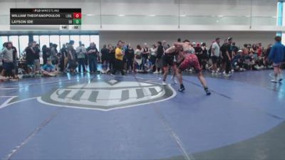 175 lbs Semifinal - William Theofanopoulos, Legends Of Gold LV vs Layson Ide, Banjamin Brawlers