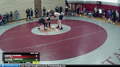 157 lbs Cons. Round 5 - Frankie Carrasco, SLAM! NEVADA vs Chance Mannino, Desert Oasis