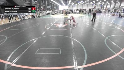 92 lbs Round 4 (2:15pm Saturday) - Carter Hudson, Team VA/USA vs Abel Estrada, Gotcha Blue