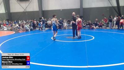 106 lbs Champ. Rd Of 16 - Joshua Eller, Team Aggression Wrestling Club vs Mason Rios, Lake Stevens Wrestling Club