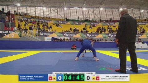 ANA CLARA SILVA PALMEIRA vs MARIA EDUARDA ALVES DINIZ 2026 FPJJ Circuito Paulista GI Etapa 3