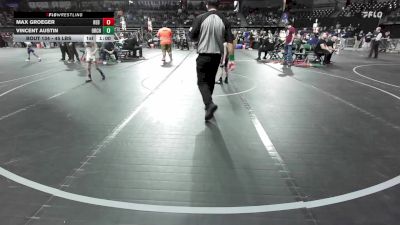 45 lbs Round Of 16 - Max Groeger, Red Bank Bucs vs Vincent Austin, Orchard South WC