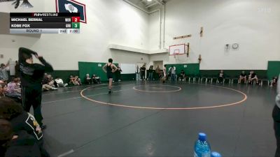 150B Round 1 - Michael Bernal, Worland High School vs Kobe Fox, Greybull/Riverside