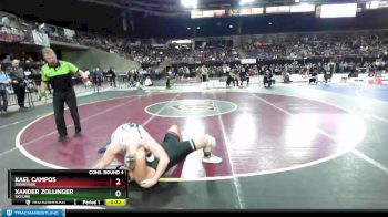 170 lbs Cons. Round 4 - Xander Zollinger, Skyline vs Kael Campos, Sunnyside