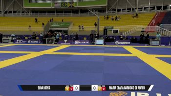 Maria Clara Cardoso De Abreu vs Eloá Lopes 2025 Brasileiro Jiu-Jitsu IBJJF