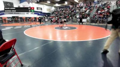 113 lbs Cons. Round 1 - Zadkiel Cruz, Paloma Valley vs David Lerma, Valley View