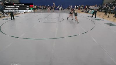 126 lbs Champ. Round 1 - Kayden Dauch, Orange County vs Sophia Alcocer, Westfield