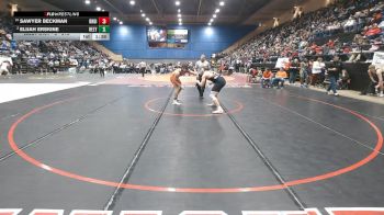 3 - 215 lbs Champ. Round 1 - Sawyer Beckman, Brentsville District vs Elijah Erskine, Heritage (Lynchburg)