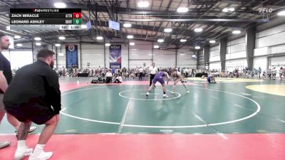 160 lbs Rr Rnd 3 - Zach Miracle, Attrition Wrestling Gold vs Leonard Ashley, Team Shutt Garnett Trained