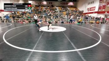 120 lbs Champ. Round 2 - Chloie Collins, Thunder Basin vs Addison Lyman, Lyman