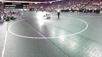 D3-215 lbs Cons. Round 1 - Isaiah Romero, Boyceville vs Jabin Lawson, Markesan