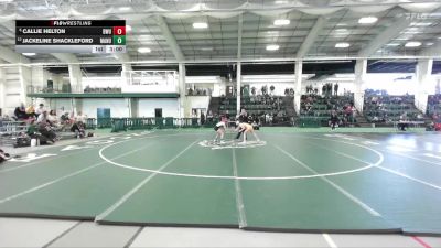 110 lbs 5th Place Match - Jackeline Shackleford, Manchester vs Callie Helton, Baldwin Wallace