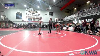 130-140 lbs Rr Rnd 1 - Alek Aguilar, Fort Gibson Youth Wrestling vs Jaxston Cottrell, Brushy Wrestling Club