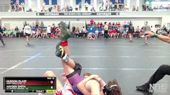 130 lbs Round 1 (6 Team) - Hudson Glaze, West Forsyth WC vs Hayden Smith, U2 Upstate Uprising