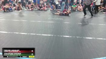 68 lbs Cons. Round 3 - Trevor Lindquist, Crystal Coast Grapplers vs Strafford Stevens, Level Up Wrestling Club